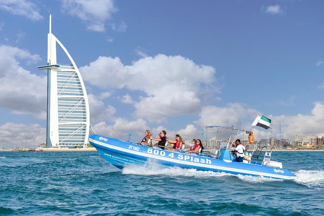 Speed Boat near Burj Al Arab