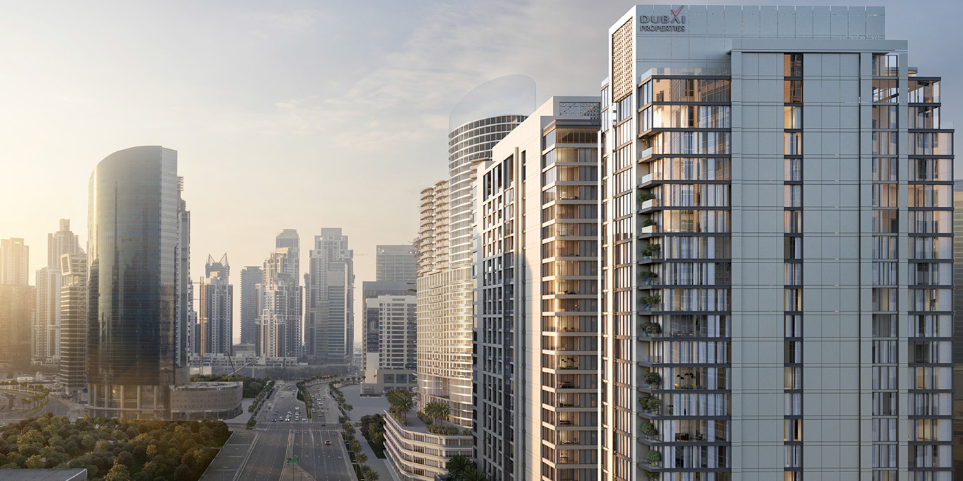Bellevue Towers at Downtown Dubai Exterior